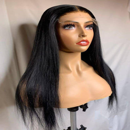 💯 Human Hair DD 22 Inches 4by4 Clousure glueless